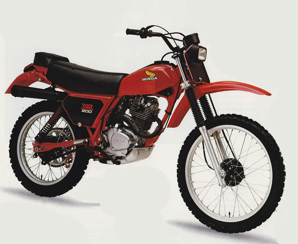 Honda enduro deals 200cc